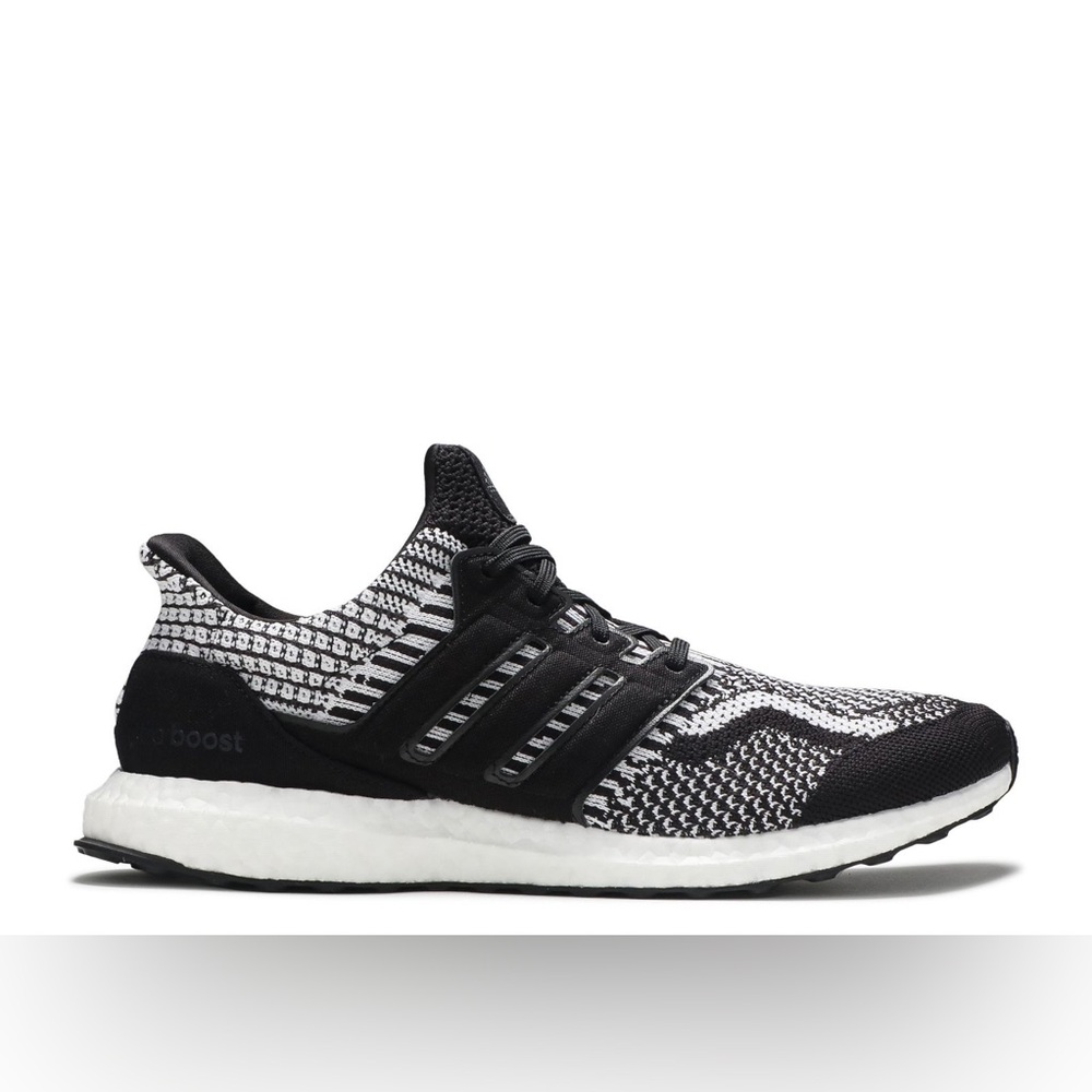 adidas Black and White Athletic Sneakers